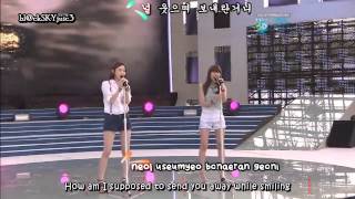 Davichi  Time Please Stop LIVE eng subkara [upl. by Libys]