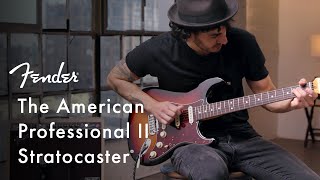 Exploring The American Professional II Stratocaster  American Professional II Series  Fender [upl. by Nosnaj]