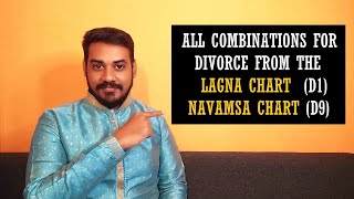 Combinations For Divorce From Lagna Chart amp Navamsa Chart [upl. by Nahsin]