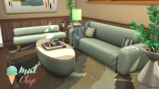 Mint Chip Apartment 🍦💚  The Sims 4 Speed Build Apartment Renovation [upl. by Brittni265]