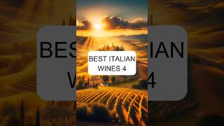 Top Italien Wines Part 4 topwine winefacts italienwine bestwine winepassion winepairing [upl. by Arytahs]