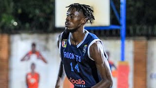 Puati Ozias Kikomba Game Highlights Kampala Rockets vs City Oilers Quarterfinals Game One [upl. by Adnarram]