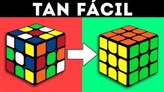 Cómo resolver un cubo de Rubik  El tutorial más fácil  Parte 1 [upl. by Ria]