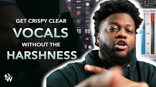 How To Make Crystal Clear Vocals Cut Thru The Mix Without Harshness  DOUBLE DEESSER TECHNIQUE [upl. by Slyke]