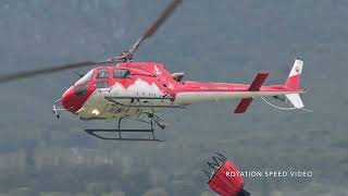 Airshow of the Airbus H125 Elisoccorso Trento helicopters [upl. by Pallua]