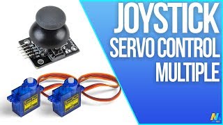 Multiple Servo Motor Control with Joystick and Arduino [upl. by Middlesworth]