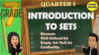 INTRODUCTION TO SETS  GRADE 7 MATHEMATICS Q1 [upl. by Elyad54]