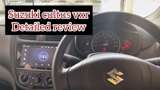 Suzuki cultus vxr 2021  cultus detailed review  vxr vs vxl [upl. by Yelehsa186]