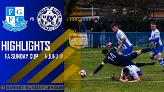 FA SUNDAY NATIONAL CUP  ROUND 4  FRIMLEY GREEN VS HIGHGATE ALBION [upl. by Piers]