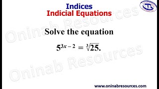 Indicial Equations [upl. by Yznel]