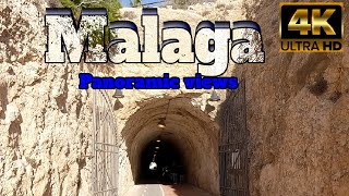 MALAGA Spain Panoramic Views January 2024  Costa Del Sol Andalusia 4k [upl. by Filippo]