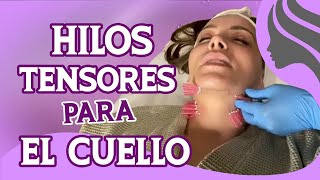 HILOS TENSORES para EL CUELLO  Rosie Rivera [upl. by Aizirtap]