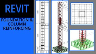 Revit Structure  Part 3  Foundation amp Column Reinforcing [upl. by Omiseno856]