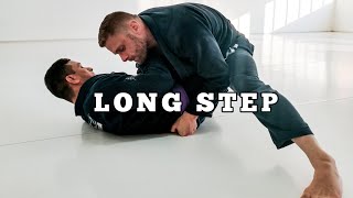 JiuJitsu  Passagem de guarda Long Step [upl. by Melitta]