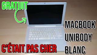 Redémarrage dun MacBook Unibody Blanc GRATUIT  pas cher😁 [upl. by Celestine]