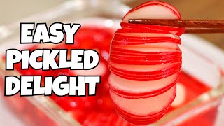 How to Make Quick Pickled Radishes at Home [upl. by Halbert]