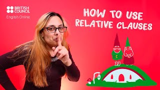 How to use relative clauses  a Mini English Lesson [upl. by Oicatsana]