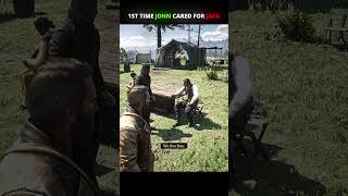 This is the 1st time that john cared for jack rdr2 fyp gaming [upl. by Mairhpe630]