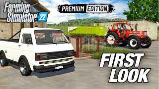 Farming Simulator 22 Premium Edition  Zielonka  First Look [upl. by Ondrea]