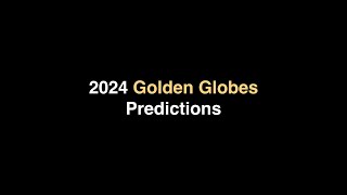 81 CORRECT  Golden Globes 2024 Nomination Predictions 📽 [upl. by Ycats136]