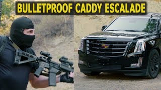 Armored Cadillac Escalade Beast Will Stop Bullets For 350000 [upl. by Deirdra991]