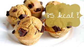 Recette Muffins Vegan et healthy aux pépites de chocolat [upl. by Myca709]