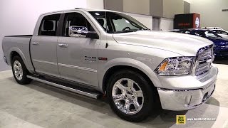 2015 Dodge Ram 1500 Laramie Crew Cab  Exterior and Interior Walkaround  2015 Ottawa Auto Show [upl. by Kraska358]