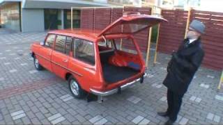 Classic Wartburg 353W Tourist presentation subtitles [upl. by Nwahsyt]