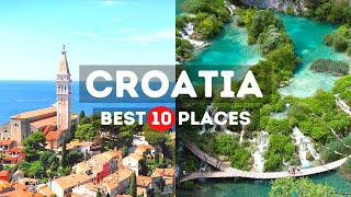 Amazing Places to visit in Croatia  Travel Video [upl. by Ilanos]