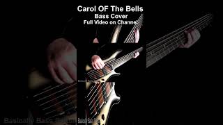 Carol of the Bells Bass Cover – TransSiberian Orchestra – BBG024S8 basicallybassguitar [upl. by Anovad]