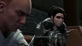 SWTOR Arcann Romance Old Wounds Storyline Light Side Sith Warrior [upl. by Aikan]