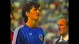 National Anthem Of Yugoslavia 1987 World Cup Final [upl. by Lleinnad342]