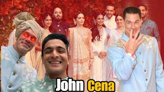 John Cena In Ambani Wedding 💍 [upl. by Verne]