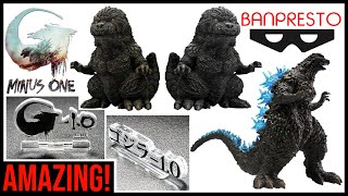 Godzilla Minus One Enshrined Monsters Godzilla amp Roar Attack Godzilla VER Banpresto PREORDER [upl. by Hendon13]