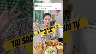 Lí do mẹ bầu không thuê rửa chén riêng mà phải tự rửa reviewdoan food meotiktok [upl. by Elijah922]