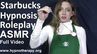 ASMR Roleplay Starbucks girl hypnotize you to sleep hypnosis NLP [upl. by Krid]