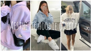 Hoodie Outfits Ideas ll Aesthetic [upl. by Nillad702]