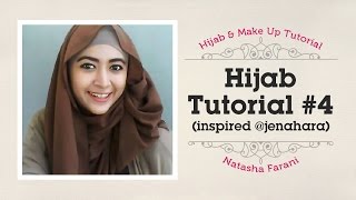 Hijab Tutorial  Natasha Farani Inspired jenahara 4 ​​​ How to Beauty [upl. by Buote180]