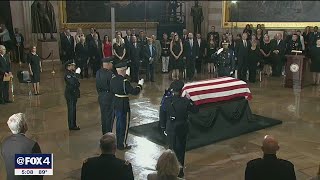 Woody Williams Americas last WWII Medal of Honor recipient lies in honor at US Capitol [upl. by Luelle]