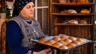 Badambura Recipe  Delicious Azerbaijani Holiday Treats [upl. by Ruel130]