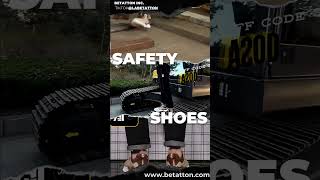 Steel toe shoes with 40off discount shoes sneakers sneakerhead fashion highqualityshoes [upl. by Jerroll]