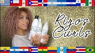 RIZOS CURLS  Curly Hair Wash N Go  Review  by CurlyDesire [upl. by Nevek]