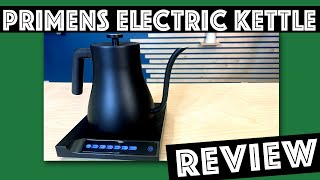 Primens Electric Gooseneck Kettle Review [upl. by Anatlus]