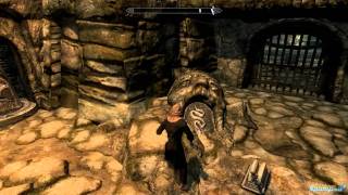 Skyrim Bleak Falls Barrow Pillar Puzzle Solution Video Tutorial [upl. by Etteroma]