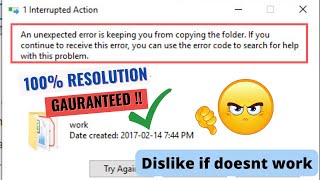 an unexpected error keeping you from copying the file [upl. by Bromley]