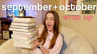 the 12 books I read in September  October 🎃🍁 favorite book of the year [upl. by Nevets]