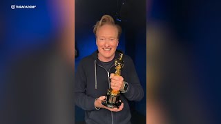 Conan OBrien tapped to host 97th Annual Oscars [upl. by Capon373]