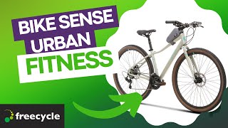 Bicicleta Sense Urbana Move Fitness 2022 Shimano 21v  Bolsa [upl. by Perron]