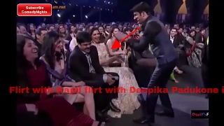 Kapil Sharma Best Comedy and flirt with Deepika Padukone in Awards Show [upl. by Sone]