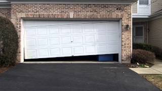 A Crooked Garage Door in LisleIL  6302719343 [upl. by Lucienne]